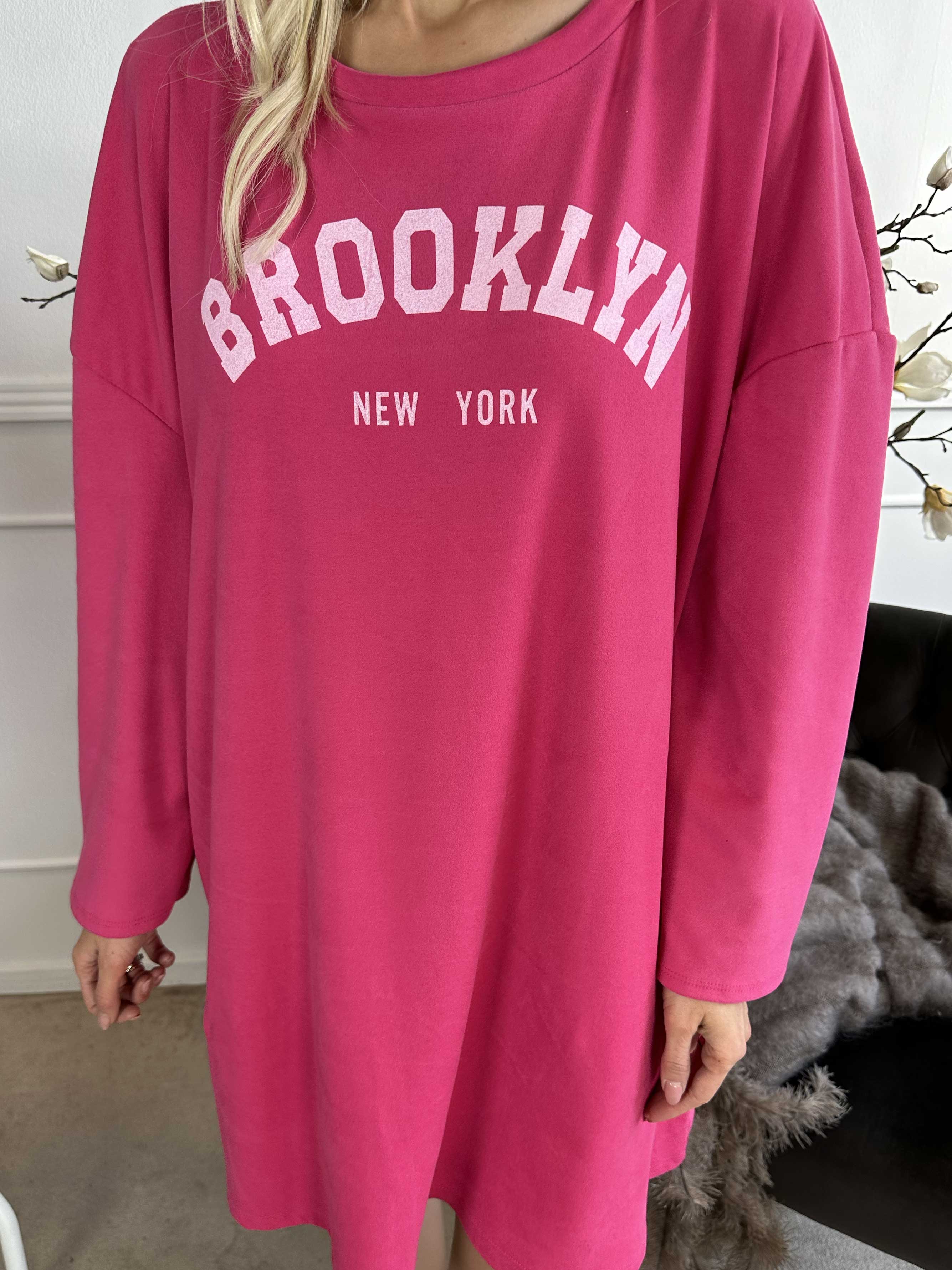 Thalia - Meget blød sweatshirt med brooklyn stående